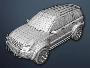 off road car 3D Model