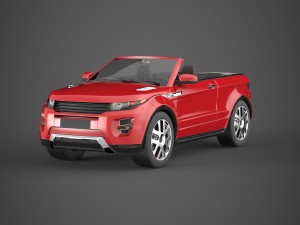 convertible sport car Model 3D