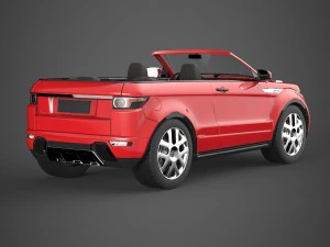 convertible sport car 3D Model