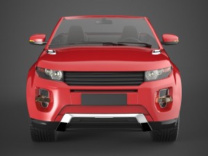convertible sport car Model 3D