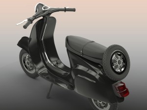scooter 3D 模型