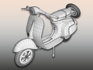 scooter 3D 模型