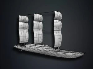 ship 3D Model