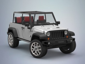 jeep Model 3D