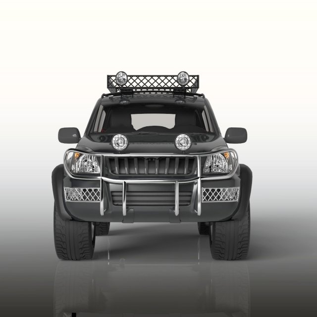 off road car 3D Model .c4d .max .obj .3ds .fbx .stl .blend 