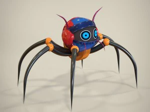 Spinnenroboter 3D Modell