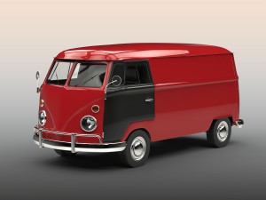 old van 3D Model