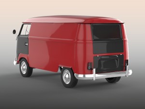 old van 3D Model
