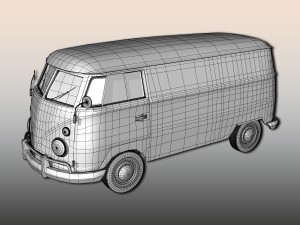 old van 3D Model