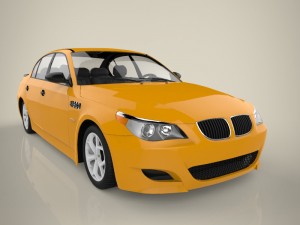 taxi Modelo 3D