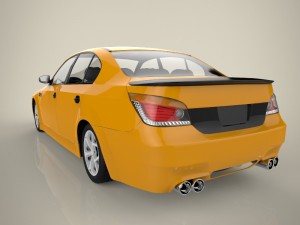 taxi Modelo 3D