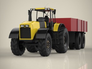 tractor 3Dモデル
