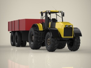 tractor 3Dモデル