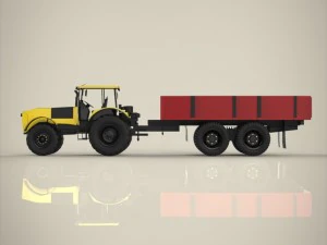 tractor 3D Model