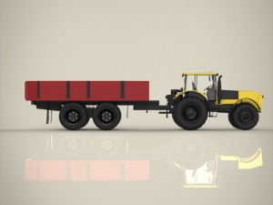 tractor 3Dモデル