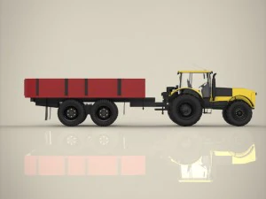 tractor 3D Model