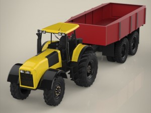 tractor 3Dモデル
