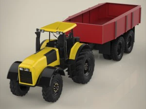 tractor 3D Model
