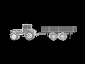 tractor 3D Model