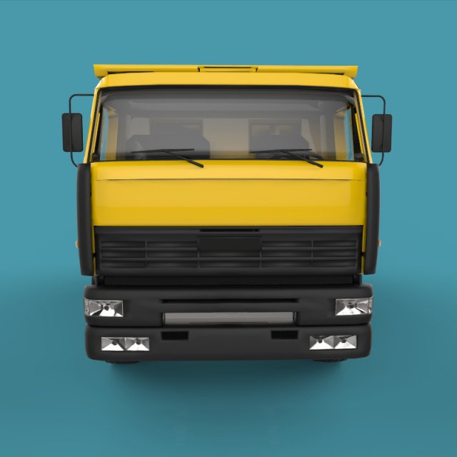 truck 3D Model .c4d .max .obj .3ds .fbx .stl .blend 