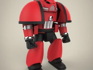 angry robot 3D Model