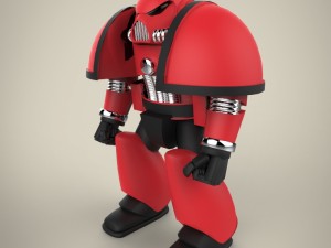 angry robot 3D Model