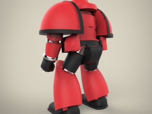 angry robot 3D Model