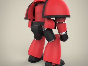 angry robot 3D Model