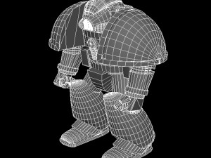 angry robot 3D Model