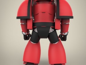 angry robot 3D Model