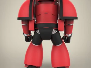 angry robot 3D Model