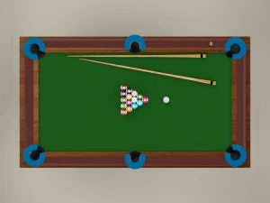 billiard table 3D Model