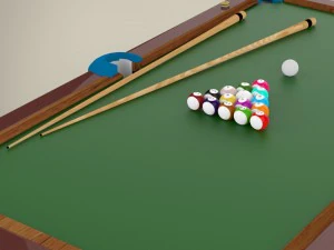 billiard table 3D Model