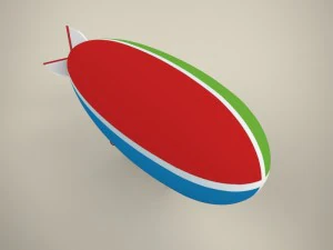 Luftschiff 3D Modell