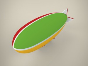 blimp Modelo 3D