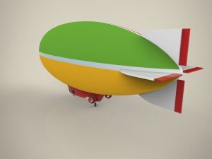 blimp Modelo 3D