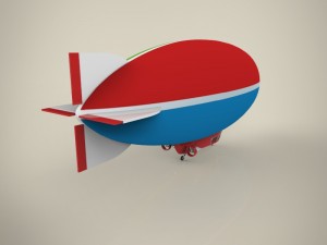 blimp Modelo 3D