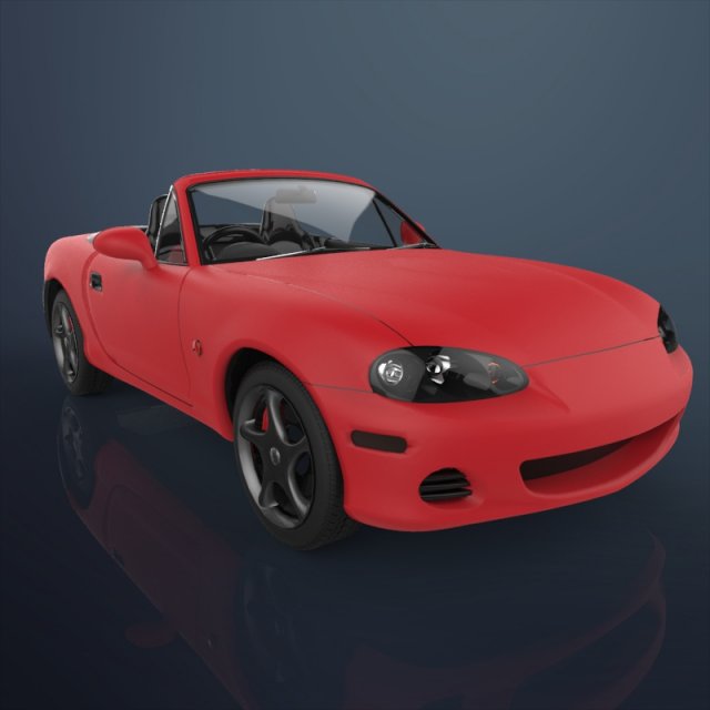 sport car 3D 模型 .c4d .max .obj .3ds .fbx .stl .blend 