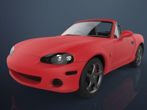 sport car 3D 模型