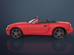 sport car 3D 模型