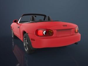 sport car 3D 模型