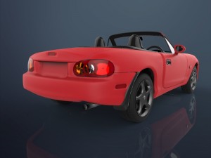 sport car 3D 模型