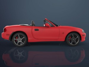 sport car 3D 模型
