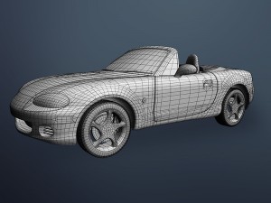 sport car 3D 模型