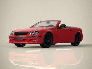 convertible car 3D Model