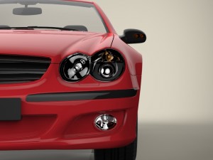 convertible car 3D 模型