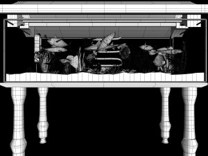 fish aquarium 3D Model