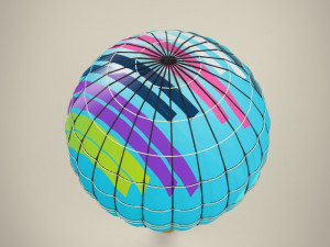 hot air balloon 3D Модель