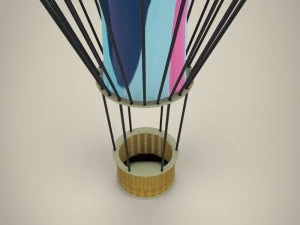 hot air balloon 3D Model