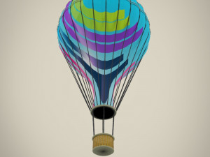 hot air balloon 3D Модель